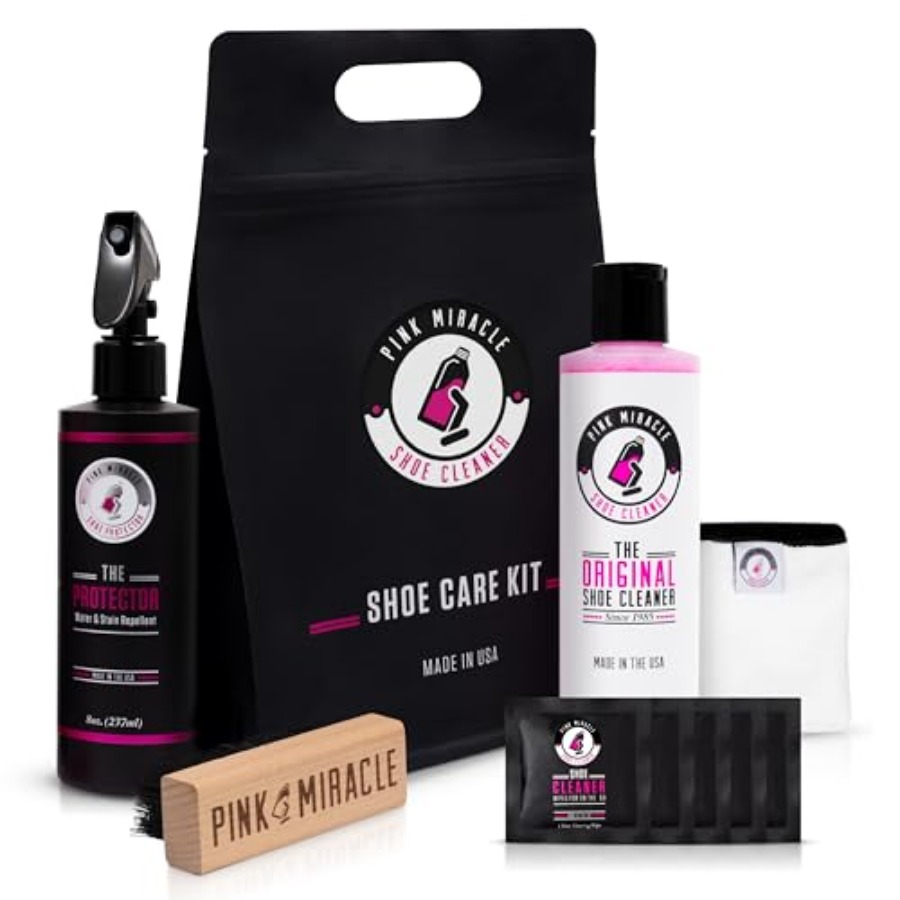 Sneaker Care Clean - Pink Miracle Shoe Care Kit -
