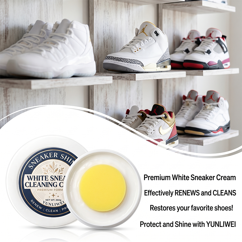 YUNLIWEI Waterless White Shoe  – обзор и цена Sneaker Care Clean