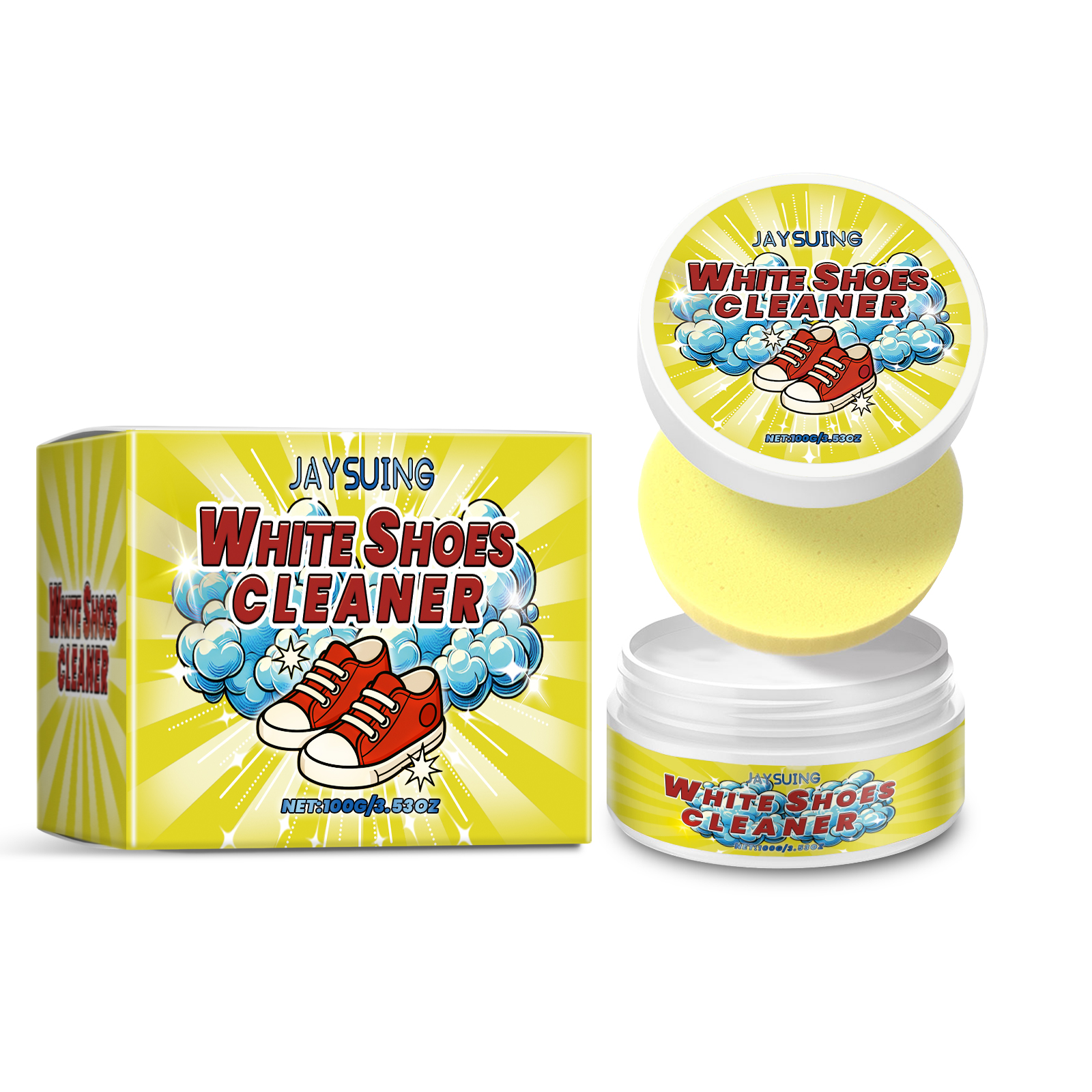 White Shoes Cleaning Cream Sta – обзор и цена Sneaker Care Clean