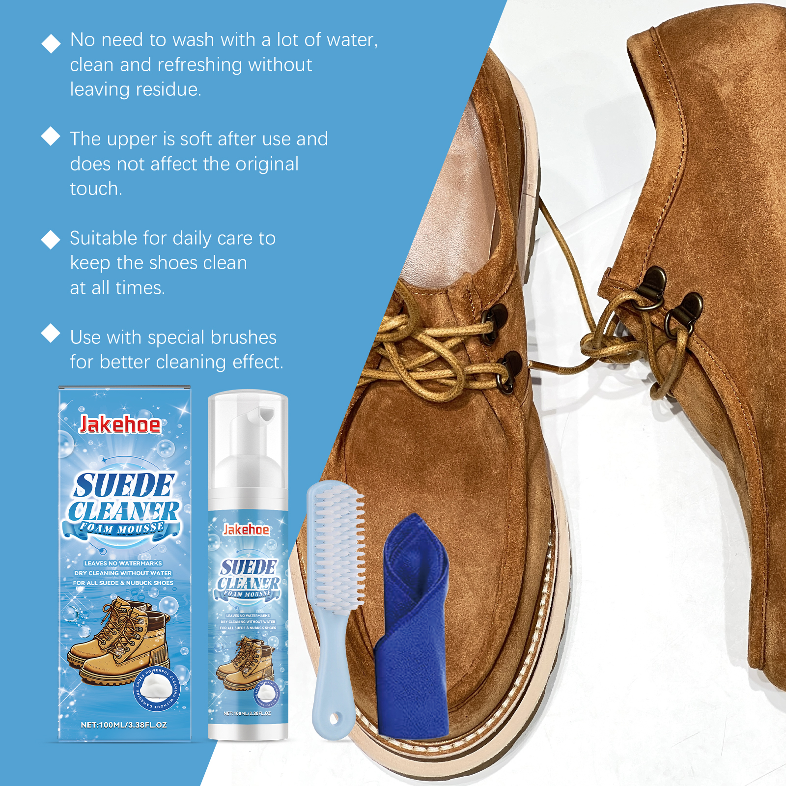 Suede Cleaner Kit Leather Velv – обзор и цена Sneaker Care Clean