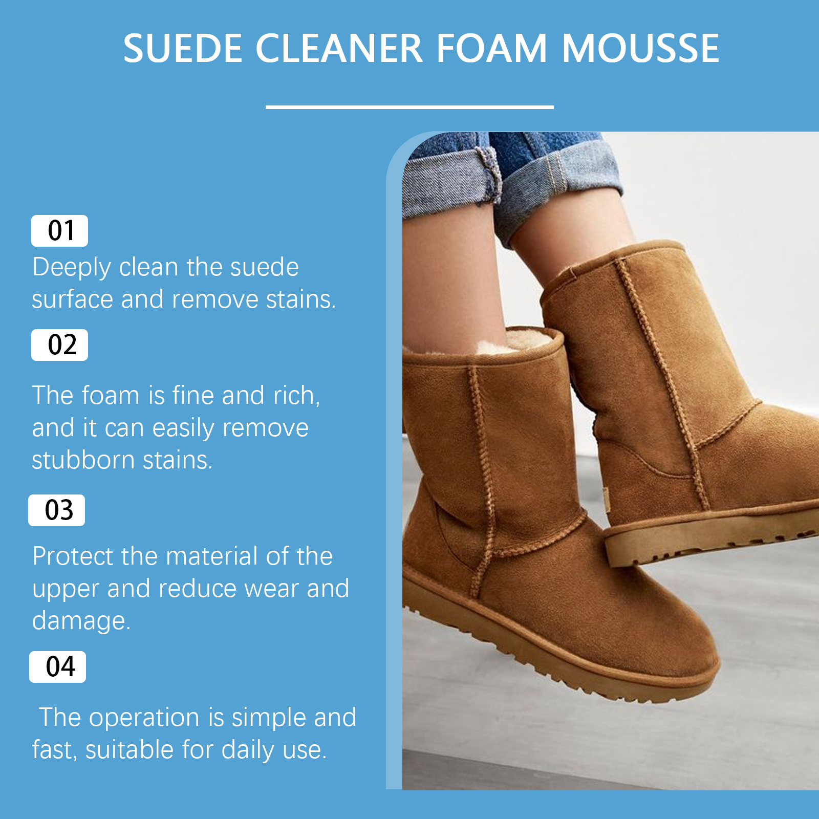 Suede Cleaner Kit Leather Velv – обзор и цена Sneaker Care Clean