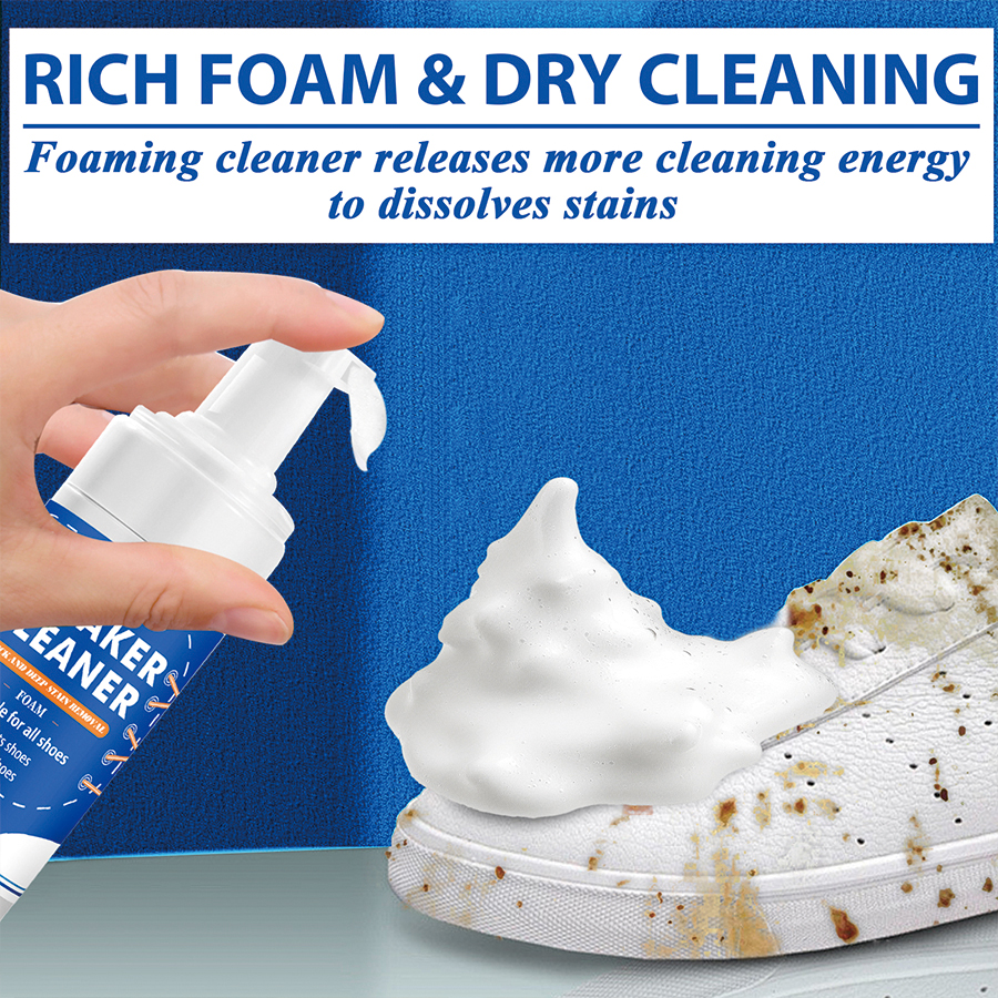 100ml White Shoe Cleaner No-wa – обзор и цена Sneaker Care Clean