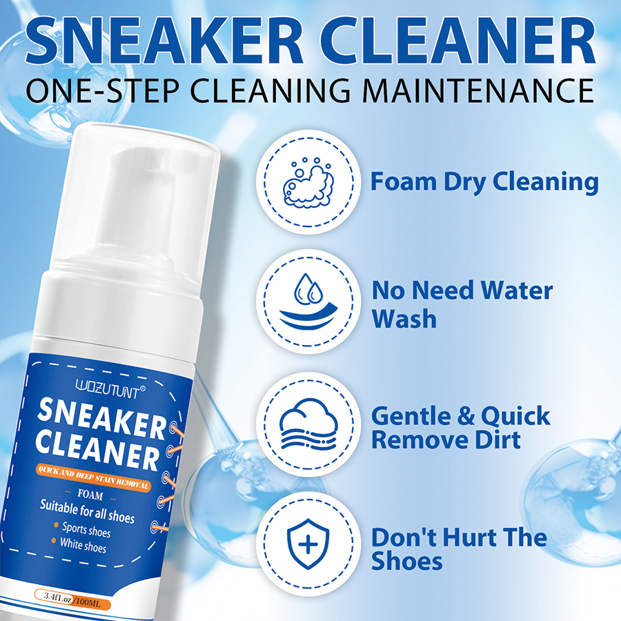 100ml White Shoe Cleaner No-wa – обзор и цена Sneaker Care Clean